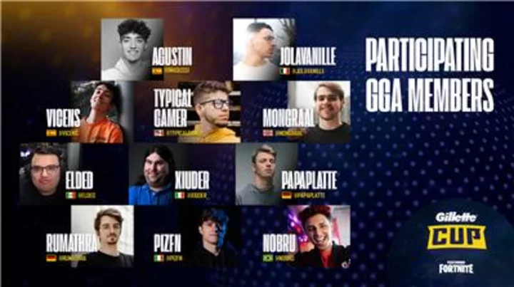 Gillette Celebrates Return of Gillette Cup Featuring Fortnite With All-Star Gillette Gaming Alliance